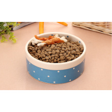 Customized logo Pet products Stoneware pet feeder Ceramic Dog / Cat food Bowl